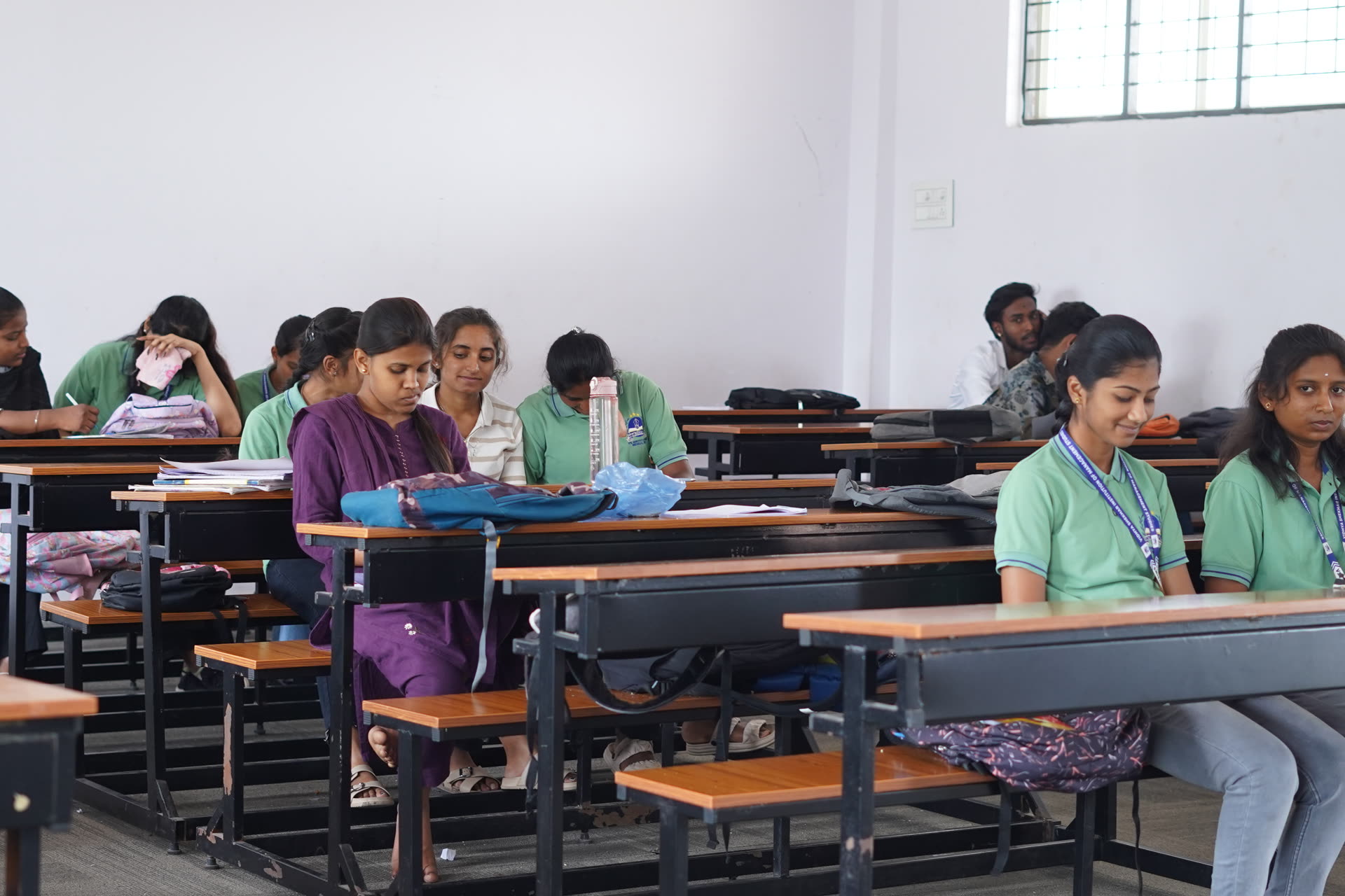 Nursing students group photo